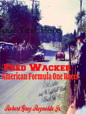 cover image of Fred Wacker